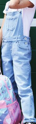 Walmart George relaxed-fit denim overall offer