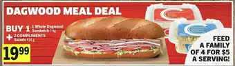 IGA Whole Dagwood Sandwich 1 kg offer
