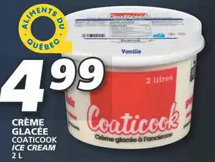 IGA COATICOOK ICE CREAM 2 L offer