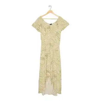 Giant Tiger Lily morgan women's mystic printed maxi high-low dress, striped offer