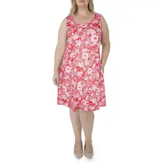 Giant Tiger Canada eh! women's plus canada day sleeveless skater dress offer