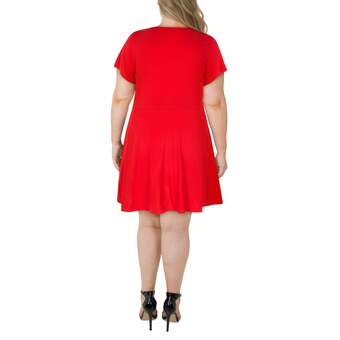 Giant Tiger Canada eh! women's plus canada day cap sleeve skater dress offer