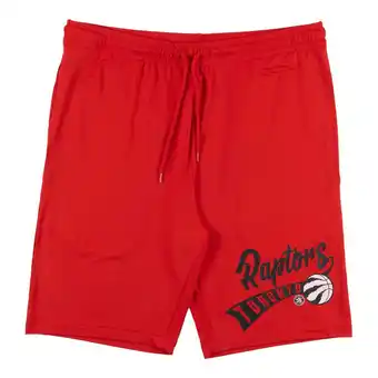 Giant Tiger Men's nba raptors shorts, red offer