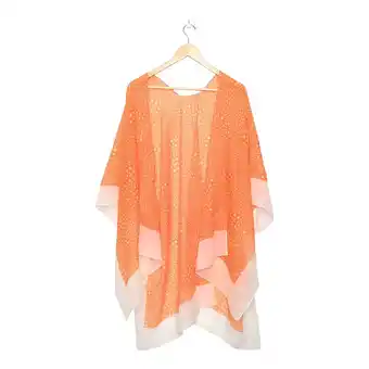 Giant Tiger Lily morgan women's animal printed ruana offer