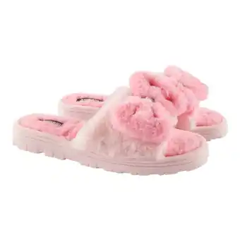 Giant Tiger Kensie women's plush bow slippers offer