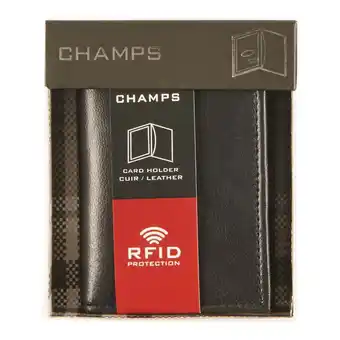 Giant Tiger Champs men's wallet offer