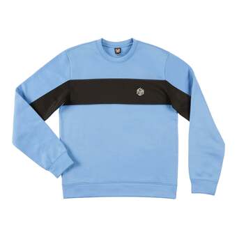 Giant Tiger Men's polyester fleece crew neck top with reflective stripe offer