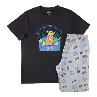 Giant Tiger Mountain ridge men's yummy sleep short set - 2-piece offer