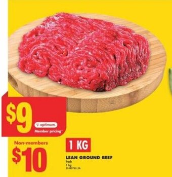 No Frills LEAN GROUND BEEF offer