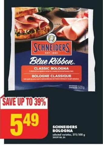 No Frills SCHNEIDERS BOLOGNA offer