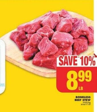 No Frills BONELESS BEEF STEW offer
