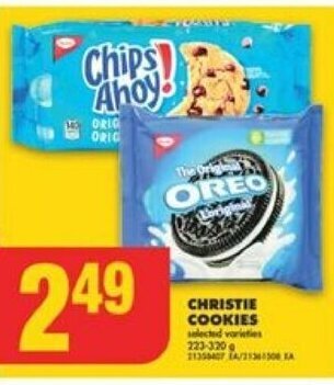No Frills CHRISTIE COOKIES offer