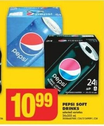 No Frills PEPSI SOFT DRINKS offer