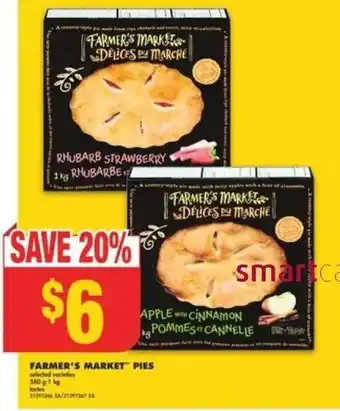 No Frills FARMER'S MARKET PIES offer
