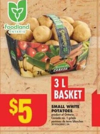 No Frills SMALL WHITE POTATOES offer