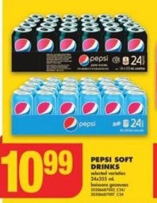 No Frills PEPSI SOFT DRINKS offer