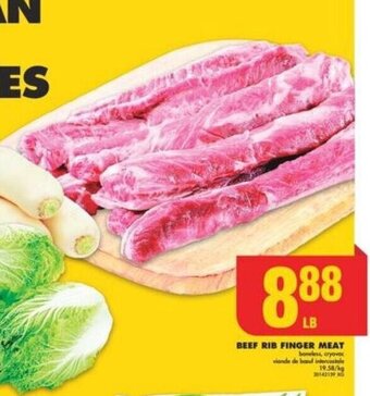 No Frills BEEF RIB FINGER MEAT offer