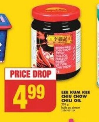 No Frills LEE KUM KEE CHIU CHOW CHILI OIL offer