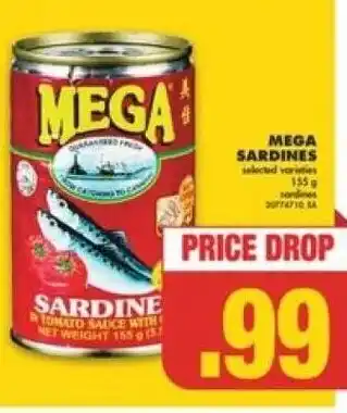 No Frills MEGA SARDINES offer