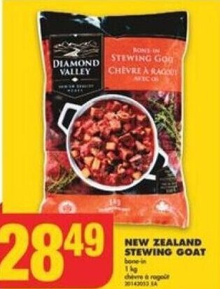 No Frills NEW ZEALAND STEWING GOAT offer