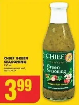 No Frills CHIEF GREEN SEASONING offer