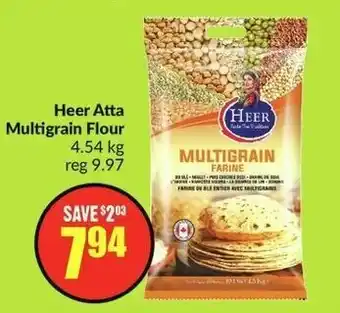 FreshCo Heer Atta Multigrain Flour 4.54 kg offer
