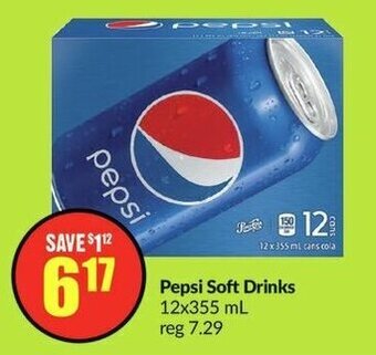 FreshCo Pepsi Soft Drinks 12x355 mL offer