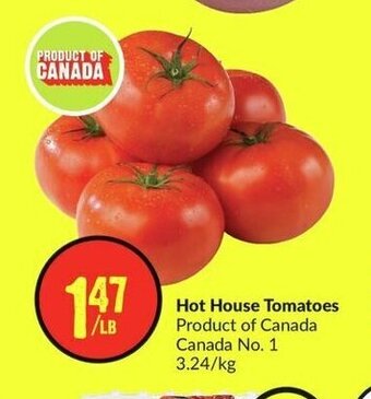 FreshCo Hot House Tomatoes offer