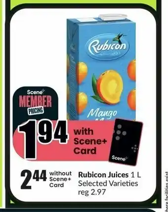 FreshCo Rubicon Juices 1 L offer