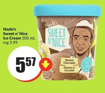 FreshCo Neale's Sweet n' Nice Ice Cream 500 mL offer