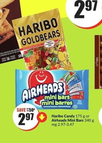 FreshCo Haribo Candy or Airheads Mini Bars offer