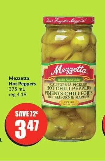 FreshCo Mezzetta Hot Peppers 375 mL offer
