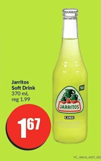 FreshCo Jarritos Soft Drink 370 mL offer