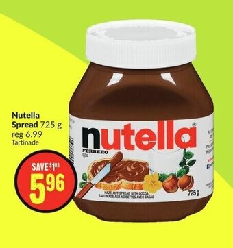 FreshCo Nutella Spread 725 g offer