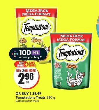 FreshCo Temptations Treats 180 g offer