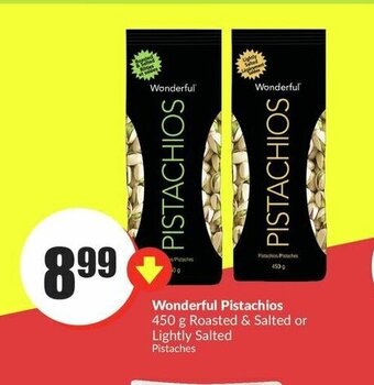 FreshCo Wonderful Pistachios offer