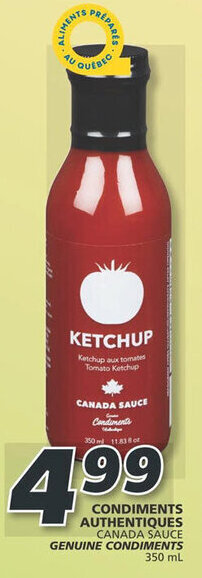 IGA GENUINE CONDIMENTS 350 mL offer
