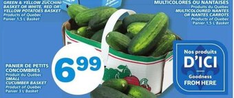 IGA SMALL CUCUMBER BASKET 3 L offer