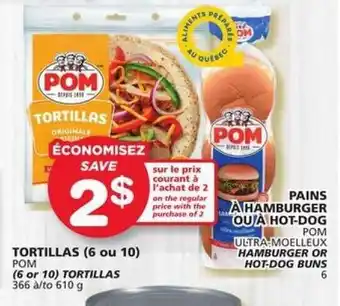 IGA HAMBURGER OR HOT-DOG BUNS offer
