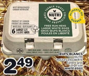 IGA WHITE EGGS offer
