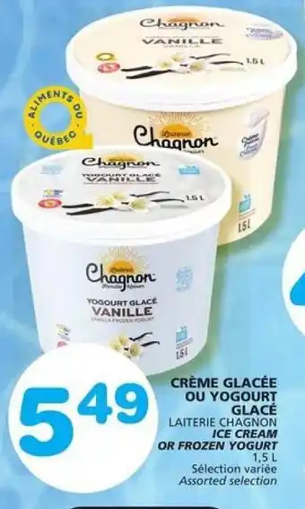 IGA ICE CREAM OR FROZEN YOGURT 1,5 L offer