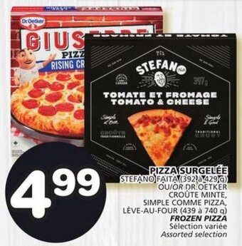 IGA FROZEN PIZZA offer