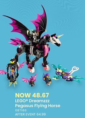 Toys R us Lego dreamzzz pegasus flying horse offer