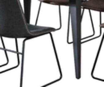 The Brick Amos 7-piece dining package with tess chairs - grey offer