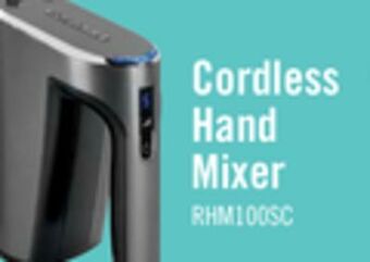 The Brick Cuisinart evolutionx™ cordless rechargeable 5-speed hand mixer - rhm-100c offer