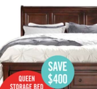 The Brick Chelsea queen storage bed offer