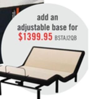 The Brick Reflexion® by sealy boost 2.0 queen adjustable base offer