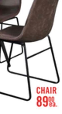 The Brick Amos 5-piece dining package with tess chairs - grey offer