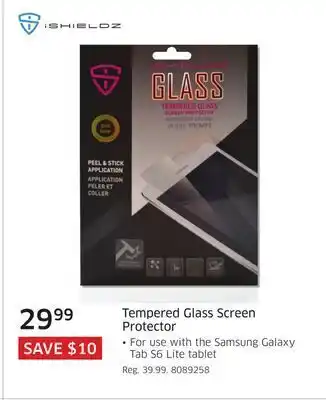 The Source Ishieldz tempered glass screen protector offer