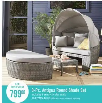 The Brick Antigua 3-piece patio conversation set offer